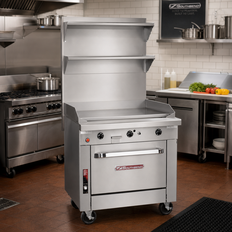 Product image #2 for Southbend Platinum 32-Inch Heavy Duty Gas Modular Griddle Range