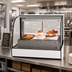 Thumbnail image #2 for Federal Industries Curved Glass Heated Deli Case, 50.13-Inch 3-Well Wet/Dry Heat