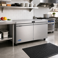 Atosa AUF27SD One-Section Undercounter Freezer, 6.4 Cu. Ft., Solid Door