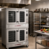 Thumbnail image #2 for Southbend Platinum Full-Size Double-Deck Electric Convection Oven, Standard Depth, Touch Controls, Dependent Doors, Ventless