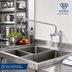 Thumbnail image #2 for T&S Brass B-0158-M Pre-Rinse Add-On Faucet with Swing Nozzle