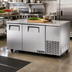 Thumbnail image #2 for True 60-Inch Deep Undercounter Freezer with 2 Solid Doors and Side-Mounted Self-Contained Refrigeration