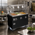 Thumbnail image #2 for Vollrath 2-Series Affordable Portable Deluxe 4-Well Mobile Hot Food Station with Breath Guard and Lights