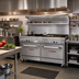 Thumbnail image #2 for Southbend Ultimate 60-Inch Gas Restaurant Range with 6 Burners, 24-Inch Charbroiler and 2 Convection Ovens