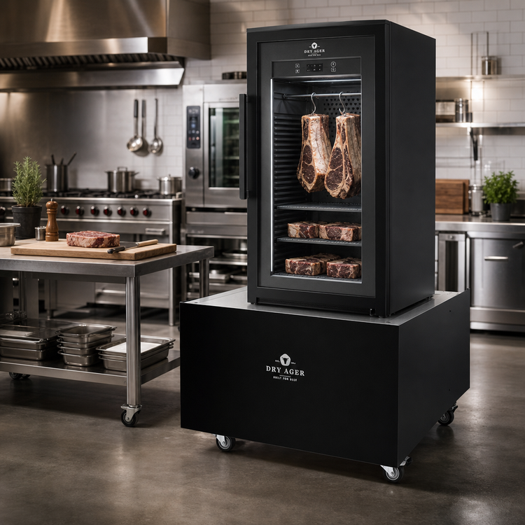 Product image #2 for DRY AGER Wheeled Podium Stand for Free-Standing UX 1500 / UX 1550 PRO (S) Dry Aging Cabinets