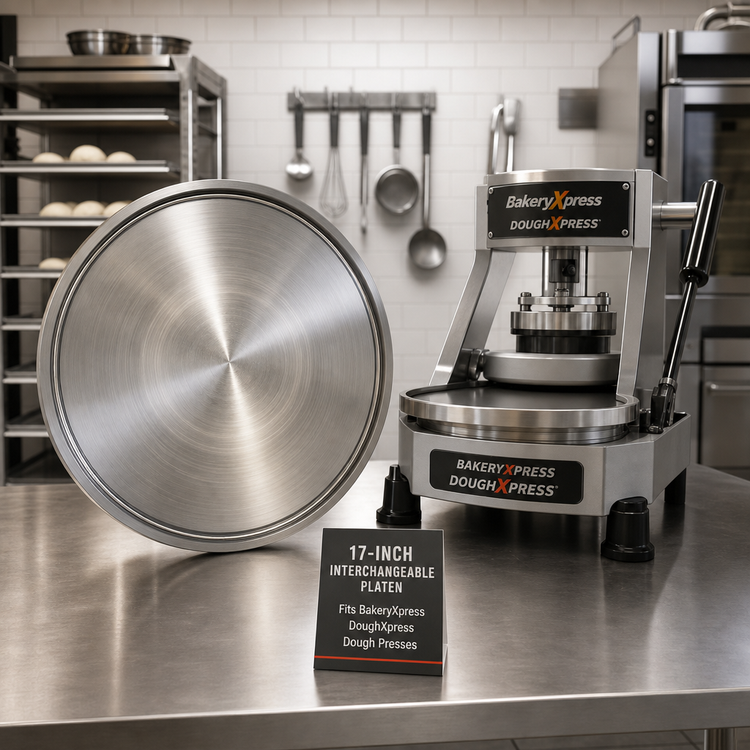 Product image #2 for BakeryXpress 17-Inch Interchangeable Platen for DoughXpress Dough Presses