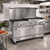 Thumbnail image #2 for Southbend S-Series 60-Inch Gas Restaurant Range with 6 Open Burners, 24-Inch Raised Griddle/Broiler, Convection Oven and Standard Oven