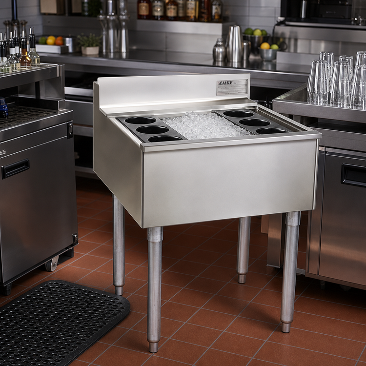 Product image #2 for Eagle Group 2200 Series 36-Inch Modular Underbar Cocktail Unit with 7-Circuit Cold Plate and Ice Bin