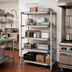 Thumbnail image #2 for MetroMax i 5-Tier Open Grid Polymer Starter Shelving Unit, 30