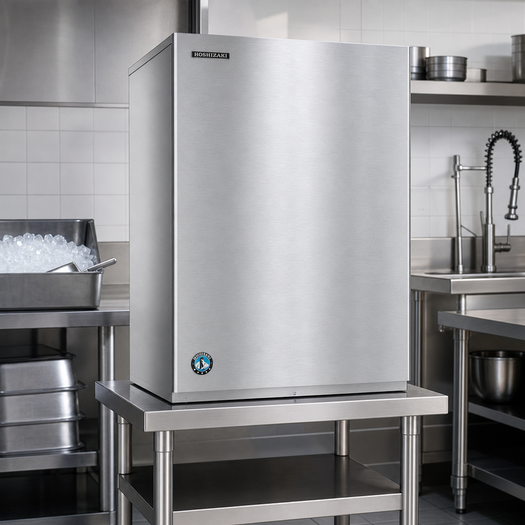 Product image #2 for Hoshizaki KM-1601MRJZ3 30-Inch Wide Modular Crescent Cube Ice Maker Head, Remote Air-Cooled, 3-Phase