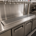 Thumbnail image #2 for Micro Matic 45 Inch Surface Mount Stainless Steel Drip Tray Trough with Perforated Screen