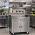 Thumbnail image #2 for Southbend Platinum Heavy Duty 16-Inch Gas Griddle with 9-3/4-Inch Plancha and Cabinet Base