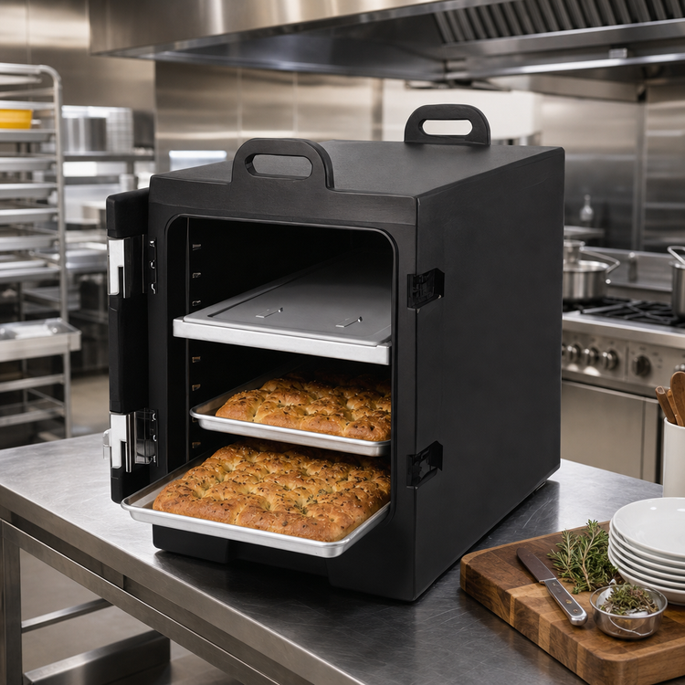 Product image #3 for Cambro Camcarrier Insulated Front-Loading Tray and Sheet Pan Carrier for 6 Full-Size 18 x 26 Pans