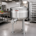 Thumbnail image #2 for Crown DL-40F 40 Gallon Direct Steam Full Jacket Stationary Kettle