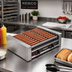 Thumbnail image #2 for Nemco Roll-A-Grill 50 Hot Dog Roller Grill with Digital Temperature Readout