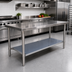 Thumbnail image #2 for Sapphire Stainless Steel Undershelf for Work Tables