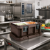 Thumbnail image #3 for Cambro Ultra Pan Carrier Top-Loading Insulated Food Pan Carrier for 1 Full-Size or Fractional GN Pan Up to 6 Inches Deep, Dark Brown