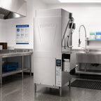 Thumbnail image #2 for Hobart Warewash AM16VLT-ADV-2 Tall Chamber Ventless High-Temp Door-Type Dishwasher, 27-Inch Opening, Smart Touchscreen