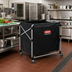 Thumbnail image #3 for Executive Collapsible Basket X-Cart Laundry Cart, 8-Bushel Capacity