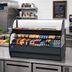Thumbnail image #2 for Federal Industries 50-Inch Countertop Refrigerated Sandwich or Salad Prep Merchandiser with Self-Serve Bottom