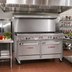 Thumbnail image #2 for Southbend Ultimate 60-Inch Gas Restaurant Range with 9 Open Burners and 2 Convection Ovens