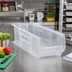 Thumbnail image #3 for Quantum Hulk 24 Inch Clear Stackable Polypropylene Shelf Bin
