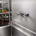 Thumbnail image #2 for T&S Brass Wall-Mount Workboard Mixing Faucet, 4-Inch Centers, Less Nozzle