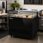 Thumbnail image #3 for Turbo Air TOS-40NN-W(B) 40-1/4-Inch Sandwich & Cheese Merchandiser, Straight Glass, Self-Contained Refrigeration