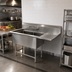 Thumbnail image #2 for John Boos Pro-Bowl 2-Compartment Sink with 24-Inch Right Drainboard and 10-Inch Backsplash