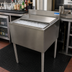 Thumbnail image #3 for BK Resources 48-Inch Insulated Underbar Ice Bin with 10-Circuit Aluminum Cold Plate, 167 lb Capacity, 4-Inch Backsplash