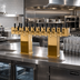 Thumbnail image #2 for Back-to-Back Bridge Tee Extra High Countertop Glycol-Cooled Draft Beer Tower, Brass Finish, 20 Faucets