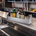 Thumbnail image #2 for Advance Tabco Underbar Basics™ 72-Inch Heavy-Duty Single-Tier Stainless Steel Speed Rail