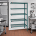 Thumbnail image #2 for Eagle Valu-Gard 5-Tier Add-On Wire Shelving Unit with QuadTruss Shelves, 30 x 21 x 74 Inches, Green Epoxy