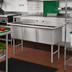 Thumbnail image #2 for Advance Tabco FC-3-1818 Freestanding 3-Compartment Fabricated Stainless Steel Sink with 18 x 18 x 14-Inch Bowls