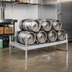 Thumbnail image #3 for New Age Aluminum Keg Shelf Rack, 54 x 34 Inches, 6 Keg / 15 Barrel Capacity