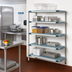 Thumbnail image #2 for MetroMax i 5-Tier Add-On Polymer Shelving Unit, 24 x 18 x 74 Inches