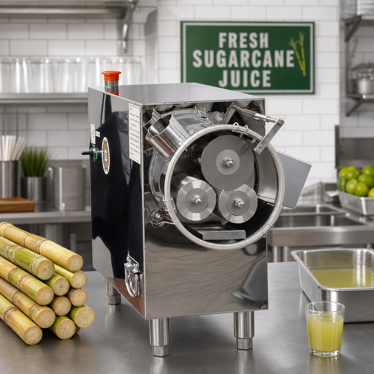 Product image #3 for JuiceMatic SCB Non-NSF Countertop Manual-Feed Sugarcane Juicer