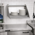 Thumbnail image #2 for Eagle Group 42-Inch Wall-Mounted Tubular Dishtable Rack Shelf, Knock-Down, 304 Stainless Steel