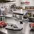 Thumbnail image #2 for BakeMax Titan Series Countertop Electric Meat Grinder, #12 Hub, 1 HP, Gear Drive, 120V