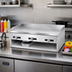 Thumbnail image #2 for Comstock-Castle 30 Inch Countertop Gas Griddle with 1/2 Inch Smooth Steel Plate