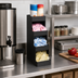Thumbnail image #2 for Dispense-Rite Vertical Countertop 4-Compartment Condiment Organizer, Black Polystyrene