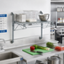 Thumbnail image #2 for Quantum Cantilever Single-Shelf Wall-Mount Shelving Unit, 48 x 12 Inch, Gray Epoxy Antimicrobial Finish