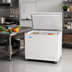 Thumbnail image #2 for Koolmore 7 Cu. Ft. Commercial Chest Freezer with Locking Solid Hinged Lid and Casters