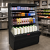 Thumbnail image #2 for Howard-McCray 30E Series 51-Inch Self-Contained Multi-Purpose Open Merchandiser with Sliding Rear Doors, Stainless Steel
