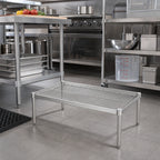 Thumbnail image #2 for Metro Super Erecta P1836NS Stainless Steel Open-Wire Dunnage Rack Platform, 36 x 18 Inches, 14-1/2 Inches High