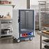 Thumbnail image #2 for Metro C5 1 Series Half-Height Proofing Cabinet with Clear Polycarbonate Door and Universal Slides