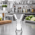Thumbnail image #2 for Perfect Portions Mini Martini Glass, 2-1/2 oz., Stemless, Weighted Base, Clear Glass