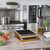Thumbnail image #3 for Cal-Mil Brooklyn Countertop Induction Cooktop, Antique Brass Finish