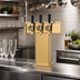 Thumbnail image #2 for Perlick Century Standard Base 3-Faucet Tee Draft Beer Tower, Countertop, Glycol-Cooled, Tarnish-Free Brass Finish