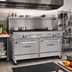 Thumbnail image #2 for Southbend Ultimate 60-Inch Gas Restaurant Range with 8 Burners, Standard Oven, and Cabinet Base